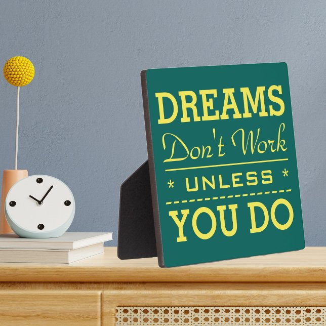 Modern inspirierendes Zitat Fotoplatte (Von Creator hochgeladen)