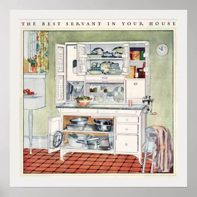 Modern Kitchen 1923 Poster (Vorne)