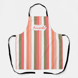 Modern Kitchen Custom Apron, Heart, Cook Bake BBQ Schürze