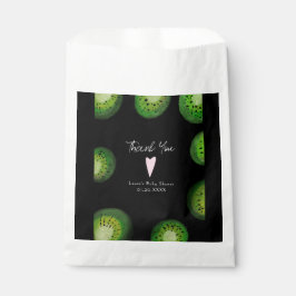 Modern Kiwi Fruit - Wasserfarbe Vielen Dank Geschenktütchen