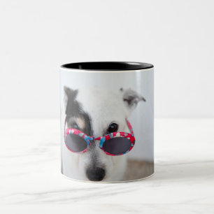 Modern kreieren Sie Ihr eigenes Foto Zweifarbige Tasse