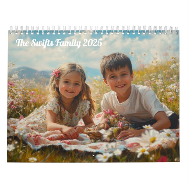 Modern kreieren Sie Ihre eigenen Familienbilder 20 Kalender (Titelbild)