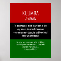 Modern Kwanzaa KUUMBA