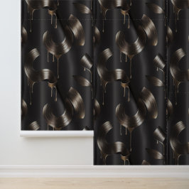 Modern Labyrinth No. 4 (Metallic) Luxury Tapete