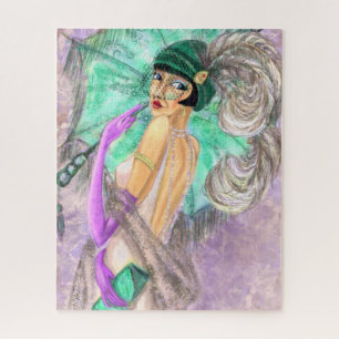 Modern Lady Jigsaw Puzzle