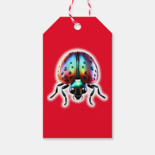 Modern Ladybug Geschenkanhänger