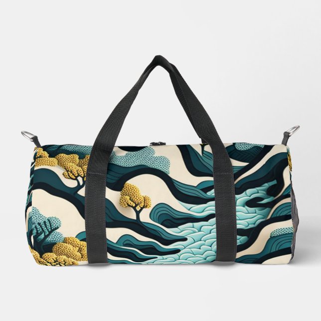 Modern Landscape Duffle Bag (Vorderseite)