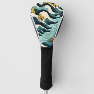 Modern Landscape Golf Headcover