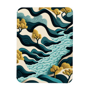 Modern Landscape Magnet