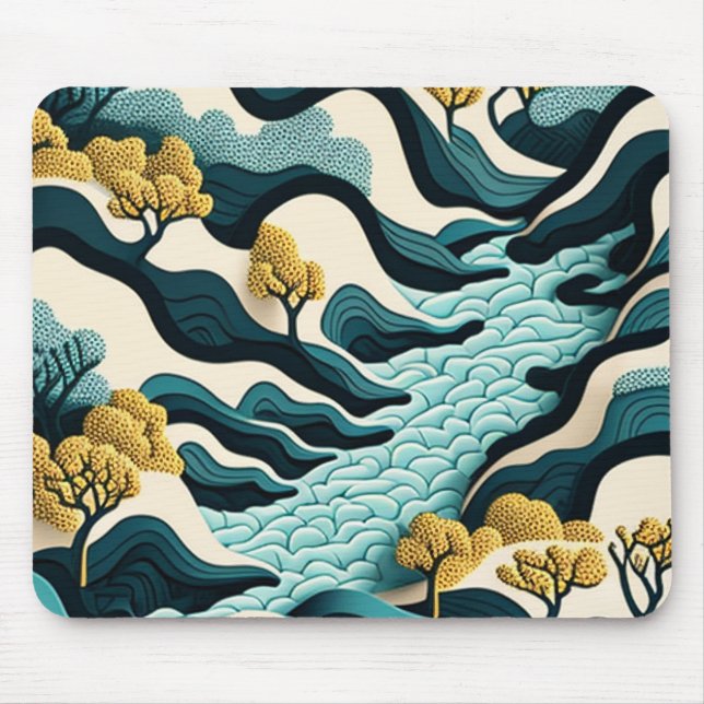 Modern Landscape Mousepad (Vorne)