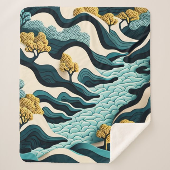 Modern Landscape Sherpadecke (Vorderseite)