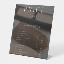 Modern Lash Extension Price List Editable Beauty 