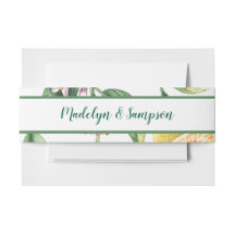Modern Lemon La Dolce Vita Einladung Bengalband