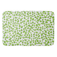 Modern Leopard Animal Print Muster Green