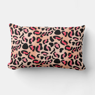 Modern Leopard Pattern Animal Print Lendenkissen
