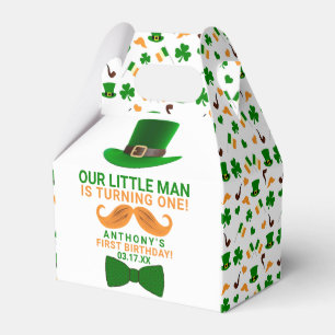 Modern Leprechaun St. Patrick's any Age Birthday Geschenkschachtel