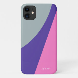 Modern lila und rosa Minze Case-Mate iPhone Hülle