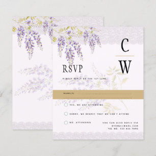 Modern Lila Wisteria Lace UAWG