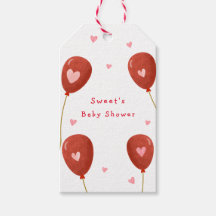 Modern Little Sweetheart Balloon Baby Dusche