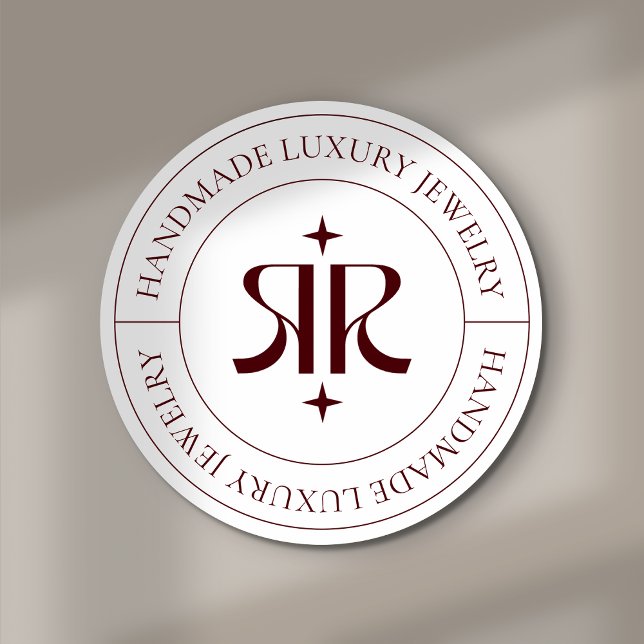 Modern Logo Product Packaging Sticker (Von Creator hochgeladen)