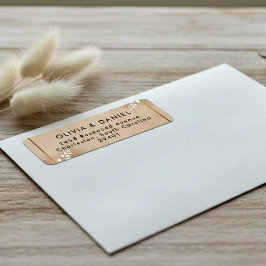 Modern Luxe Neutral Earth Tones & Gold Foliage