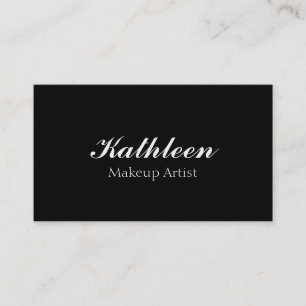 Modern Makeup Artist, Beauty Salon Business Card Visitenkarte