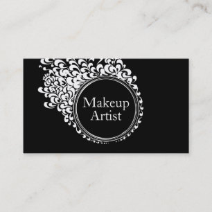 Modern Makeup Artist Beauty Salon Visitenkarte