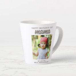 Modern Mama Kids Foto Happy Mother's Day Milchtasse