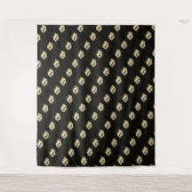 MODERN Mandala KLEINE LINIEN - SCHWARZE GOLDENE AU