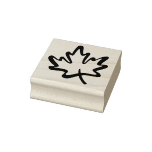 Modern Mapfelleaf Kanadas Tag Flaggenzeichen Rot Gummistempel