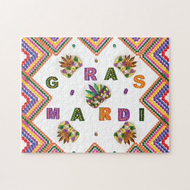 Modern Mardi Gras (Horizontal)