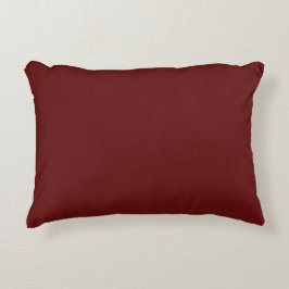 Modern Maroon Throw Pillow Dekokissen