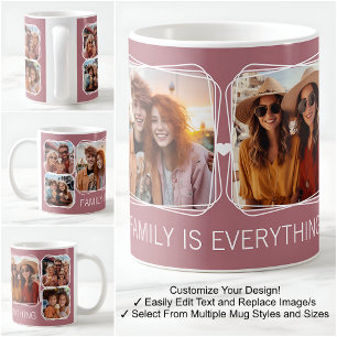 Modern Memory 6 Fotomaterial Template Pink C107 Kaffeetasse