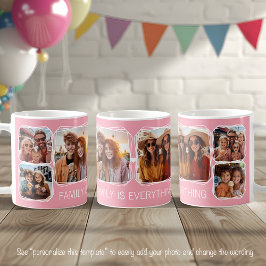 Modern Memory 6 Fotomaterial Template Pink C51 Kaffeetasse
