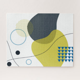 Modern, Memphis, coole, einzigartige, trendy