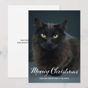 Modern Meowy Weihnachts Weihnachtskat Weihnachtsfo