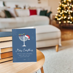 Modern Merry Alles Weihnachten Chanukka