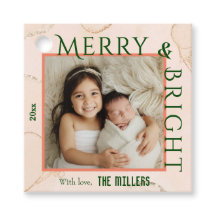 Modern Merry & Bright 1 Foto niedliche fette Weihn