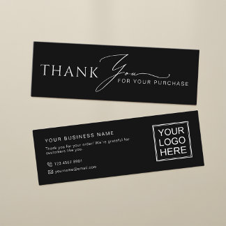 Modern Mini Packaging Inserts For Online Shops Visitenkarte