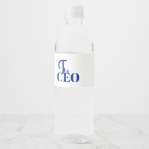 Modern Minimal Der CEO Blau