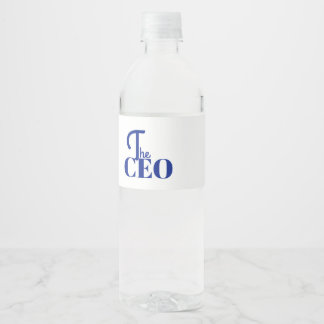 Modern Minimal Der CEO Blau