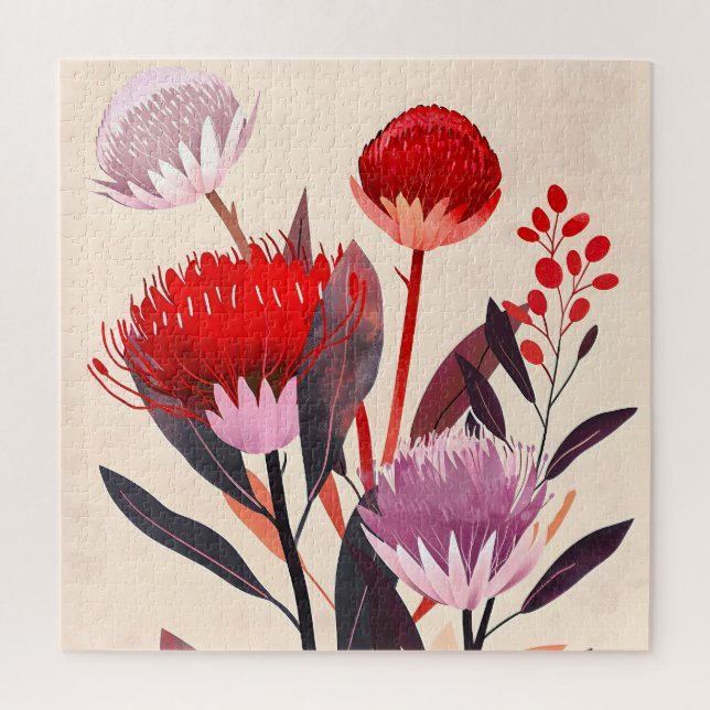 Modern Minimalist Boho Floral Botanical (Vertikal)