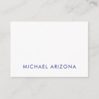 Modern minimalist einfach eigener Name