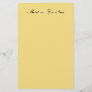 Modern minimalist einfaches Jasmin-Farben-Design e Briefpapier