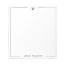 Modern Minimalist Elegant Monogram