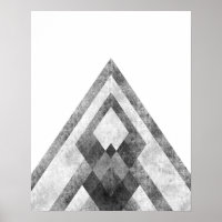Modern minimalist geometric art print