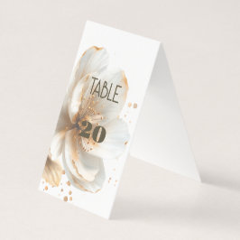 Modern Minimalist Gold and White Wedding