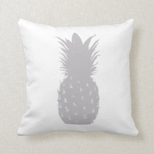Modern minimalist graue Ananas Kissen