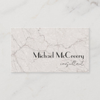 Modern Minimalist Masculine Luxury Professional Visitenkarte