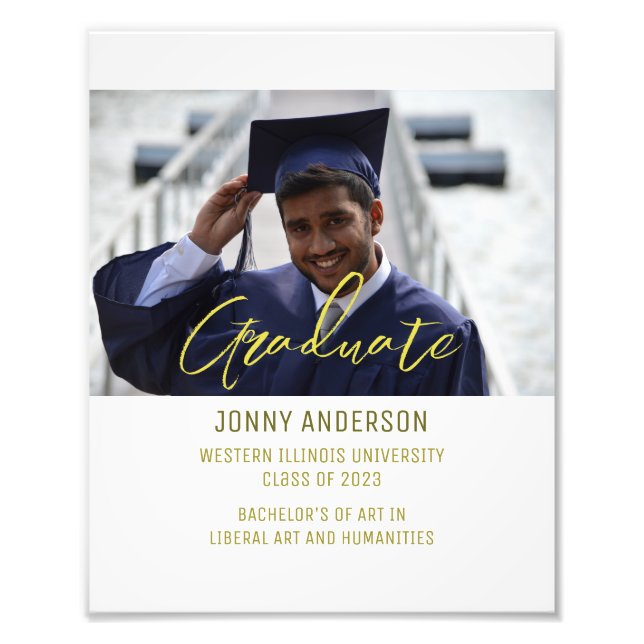 Modern Minimalist Photo and Script (Devant)